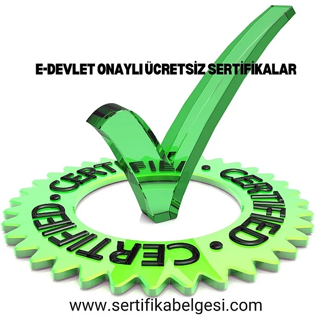 E-Devlet Onaylı Ücretsiz Sertifikalar