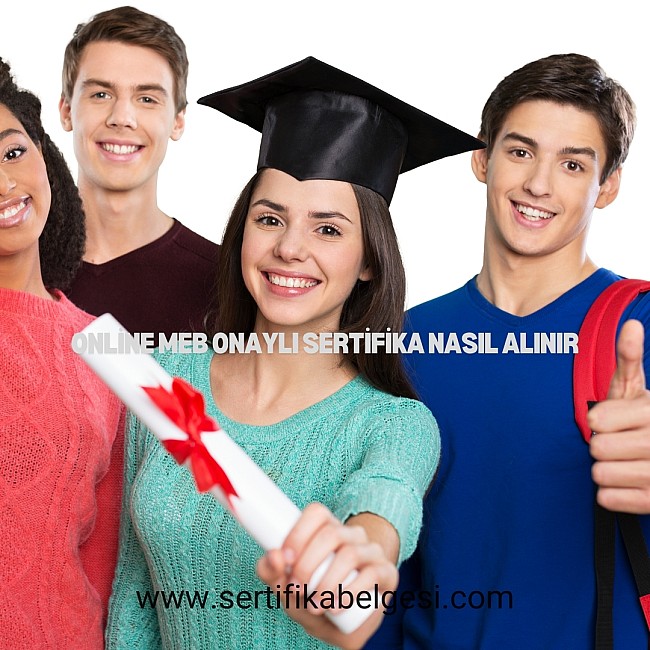 Online MEB Onaylı Sertifika Nasıl Alınır
