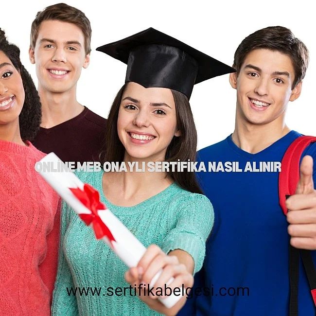 Online MEB Onaylı Sertifika Nasıl Alınır