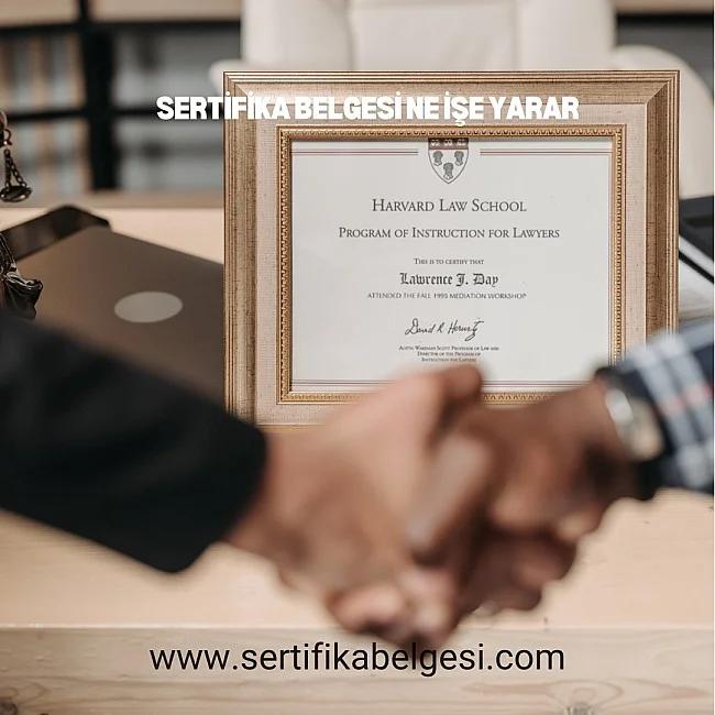 Sertifika Belgesi Ne İşe Yarar