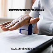 Ücretsiz E-Sertifika Programları