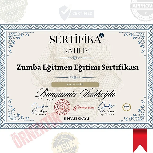 Zumba Eğitmen Eğitimi Sertifika / 120 Saat