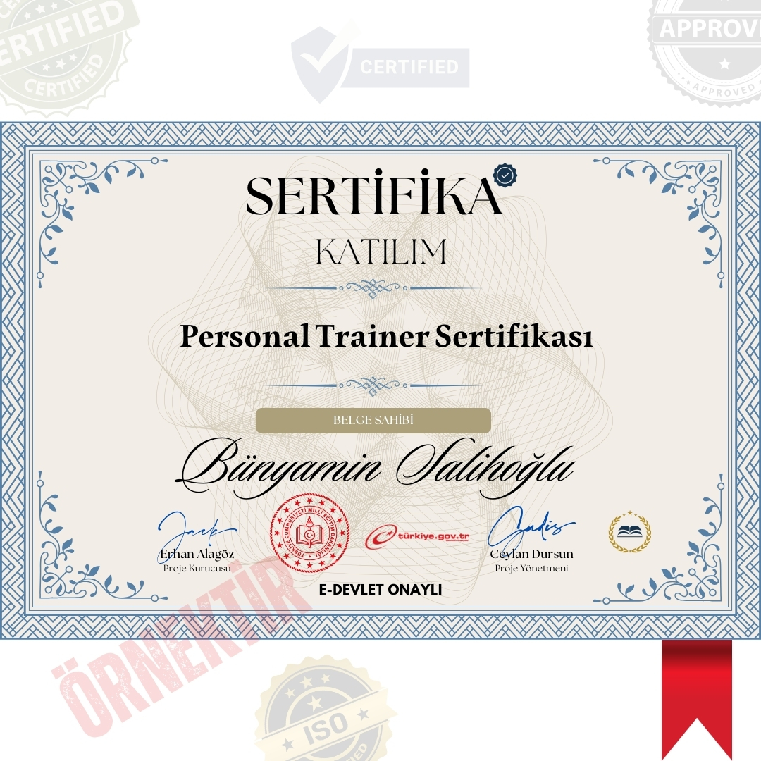Personal Trainer Sertifika / 120 Saat Personal Trainer Sertifika / 120 Saat